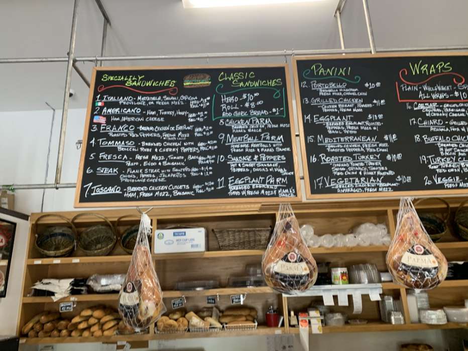 RoccoRoma menu