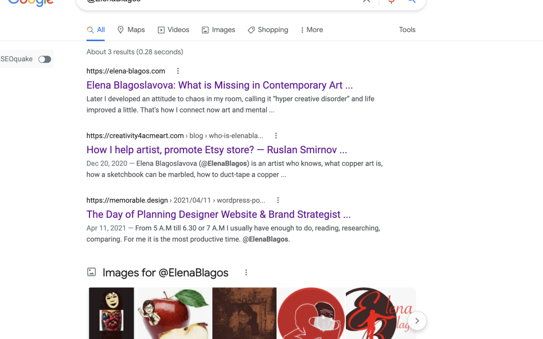 ElenaBlagos search results