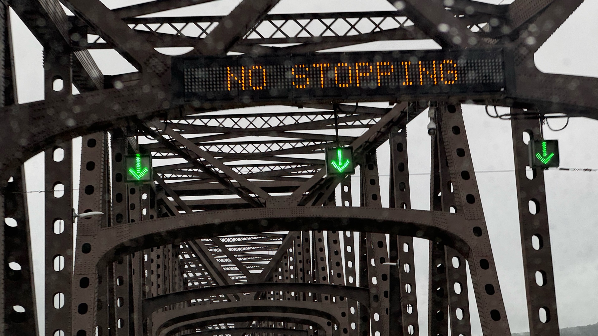 We do not stop