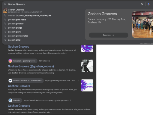 My branded material, researching the groove meaning in music 