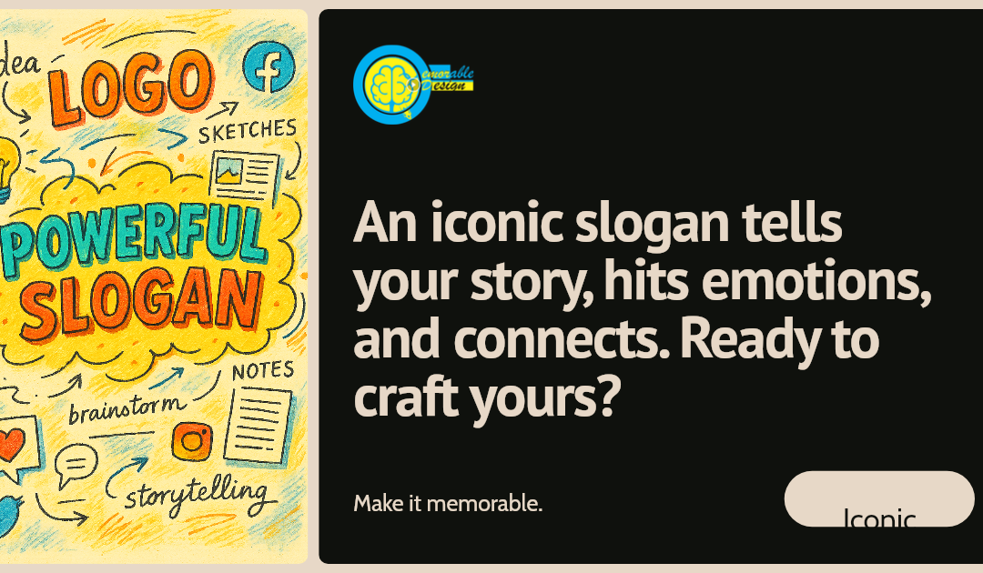 My logo for branding: How to make a brand Memorable?