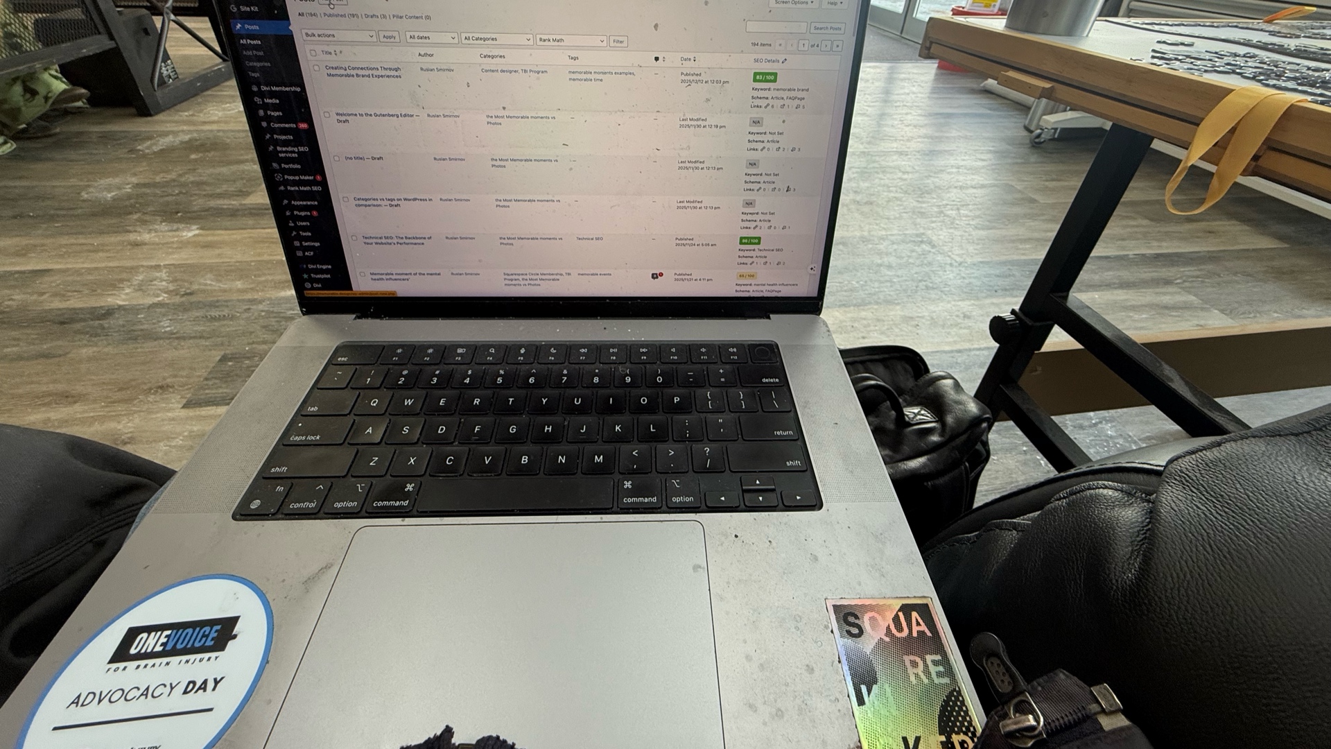 memorable experiences