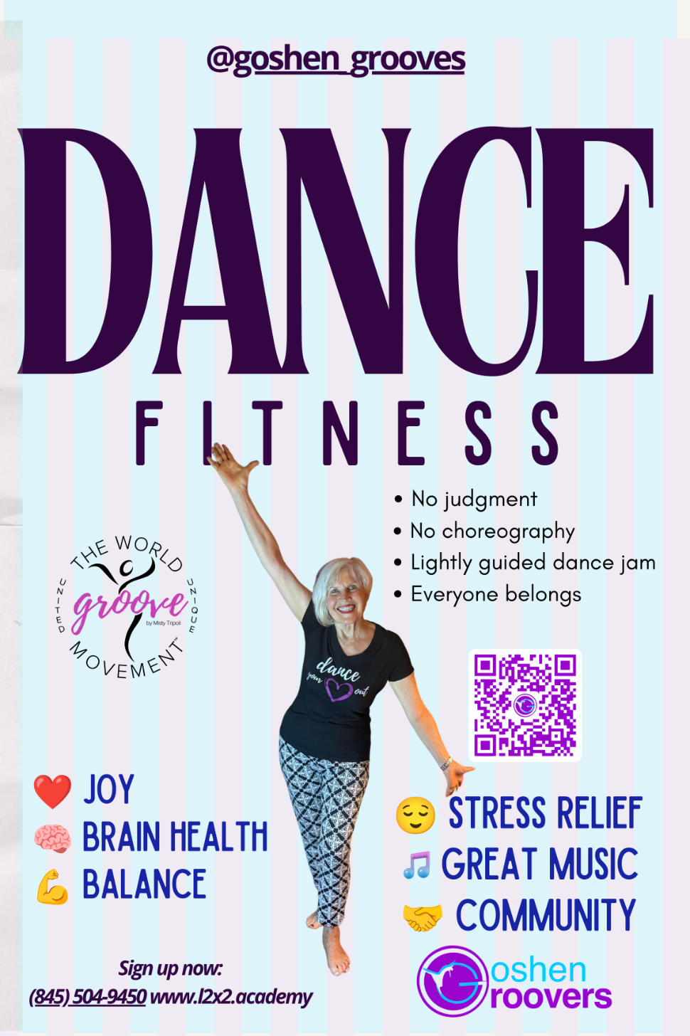 Dance fitness promoting joy and community