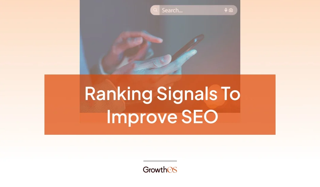 Google ranking brand signals
