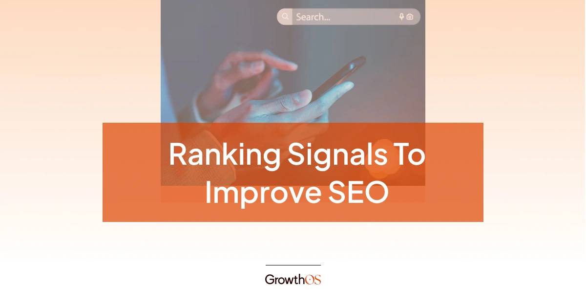 Google ranking brand signals