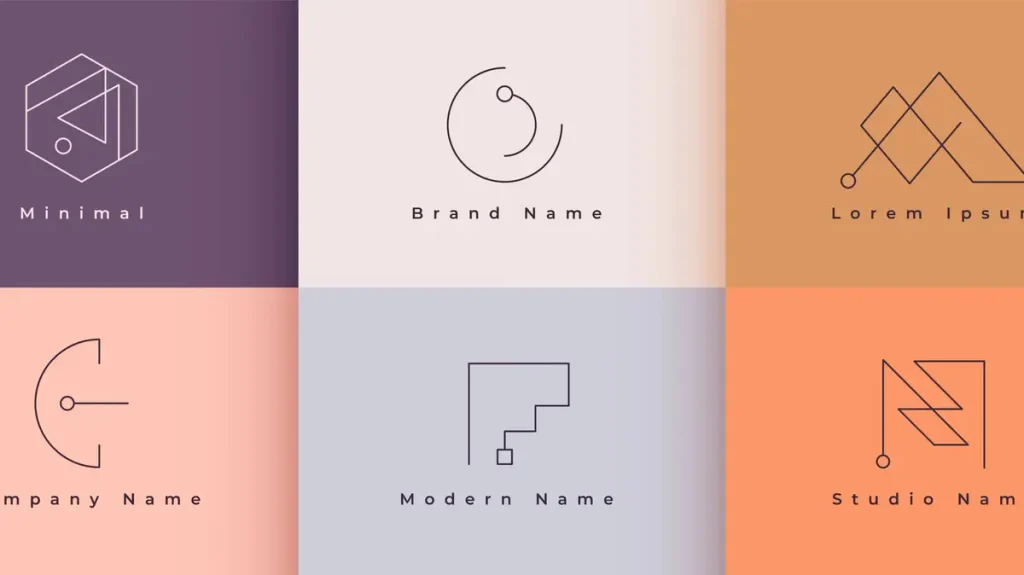 Minimalist brand identity