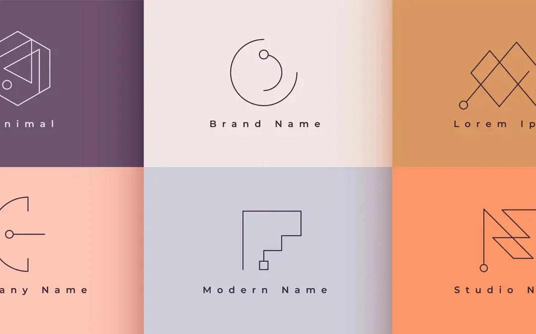 Minimalist brand identity