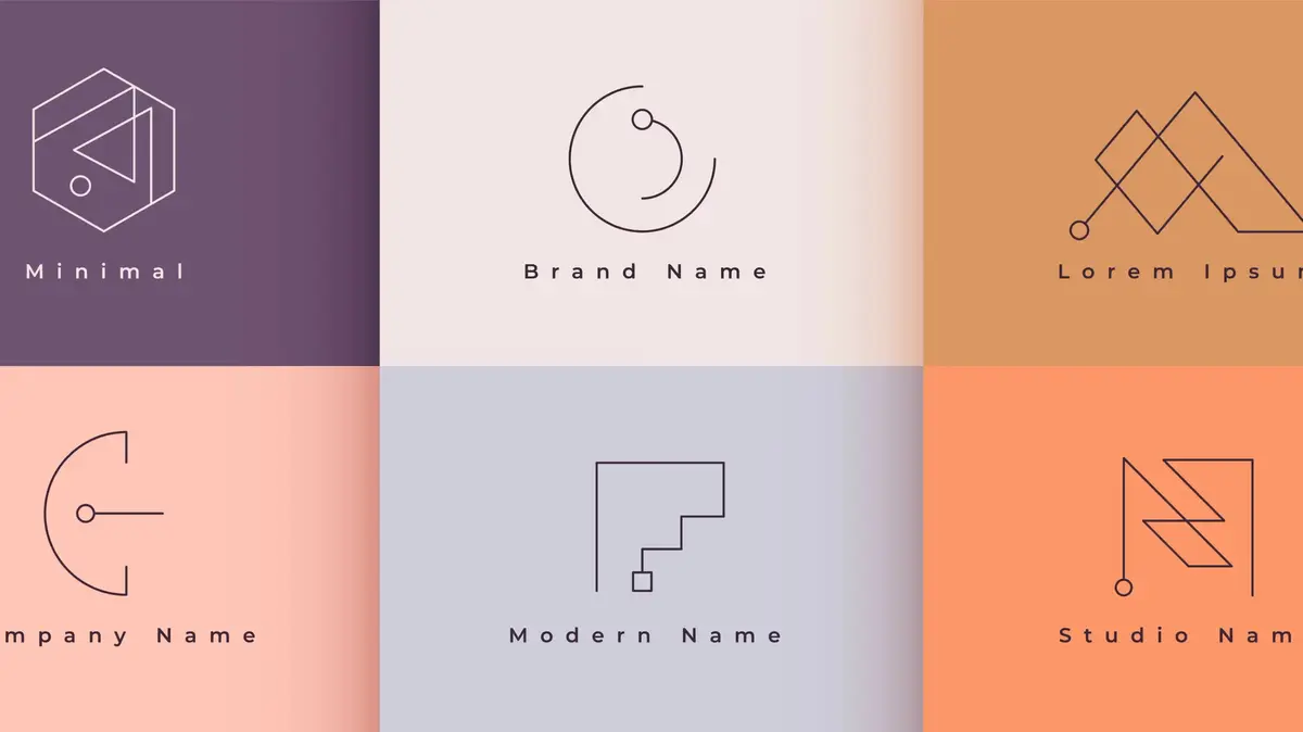 Minimalist brand identity