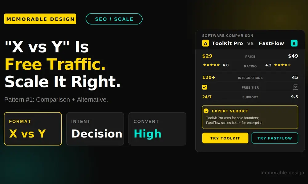 Comparison: Spammy vs. High-Quality Programmatic SEO
