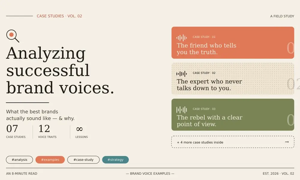 Analyzing Successful Brand Voice Examples