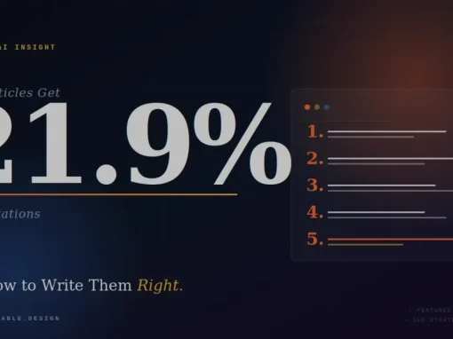 Why Listicles Get 21.9% of AI Citations (And How to Write Them Right)