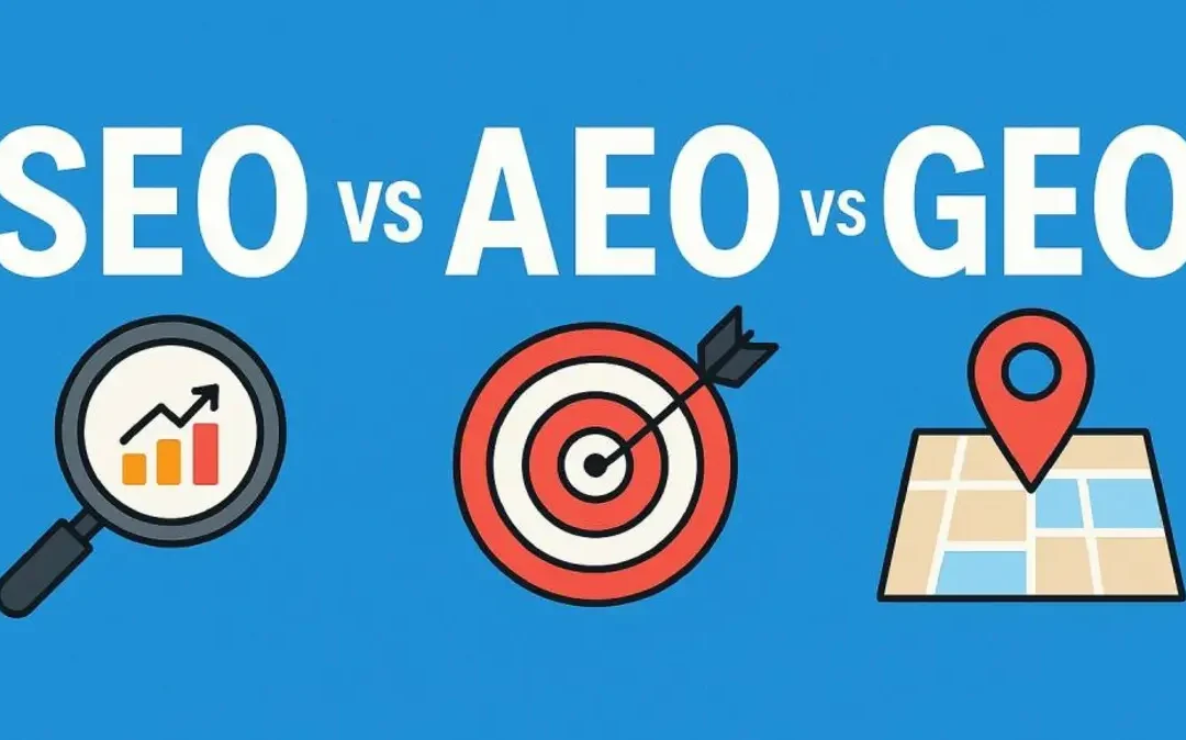 geo vs seo vs aeo
