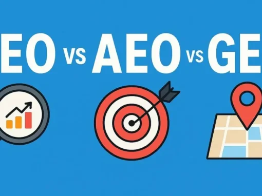GEO vs SEO vs AEO: What Each Actually Optimizes For (With Examples)