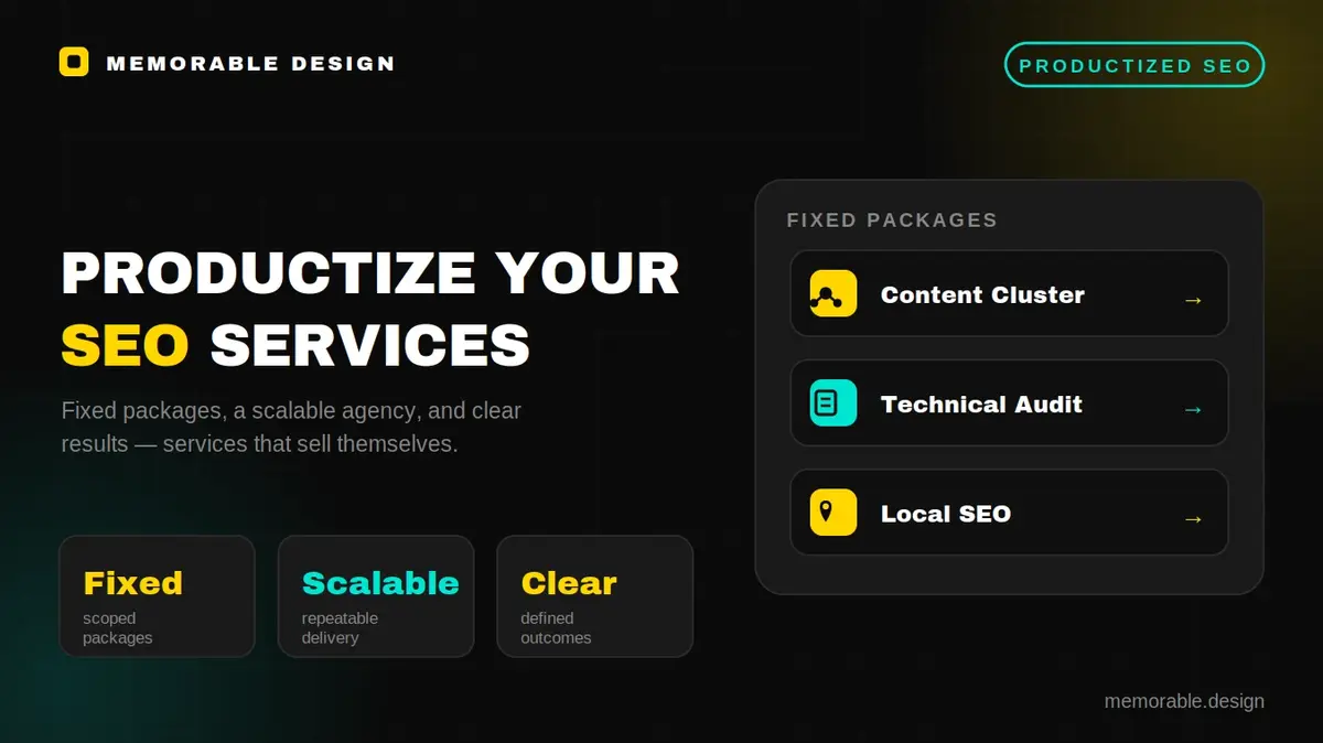 productize seo services