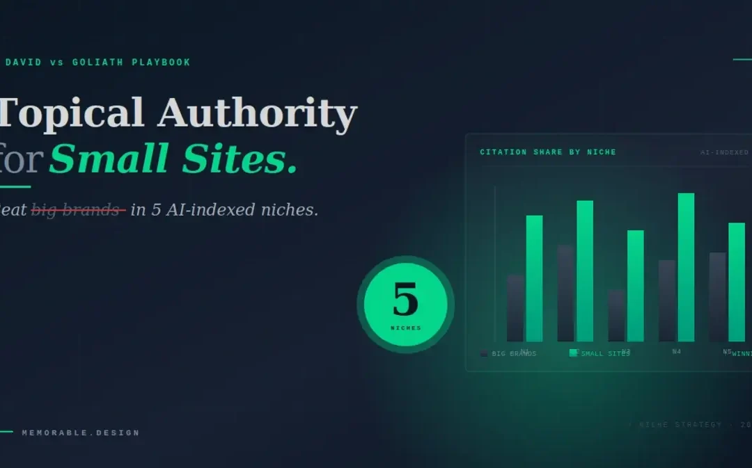 topical authority seo small site