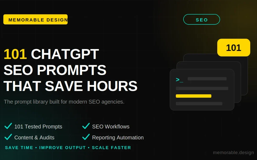 ChatGPT SEO Prompts: 101 Prompts That Save Agencies Hours Every Week