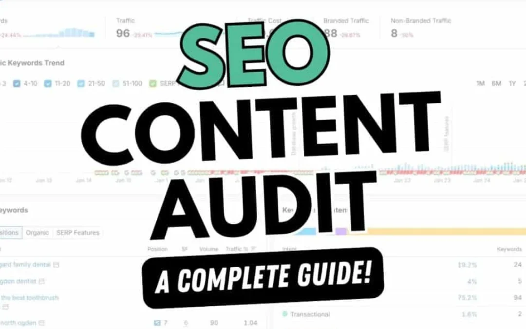 SEO Content Audit Checklist for Sites That Stopped Growing in 2026