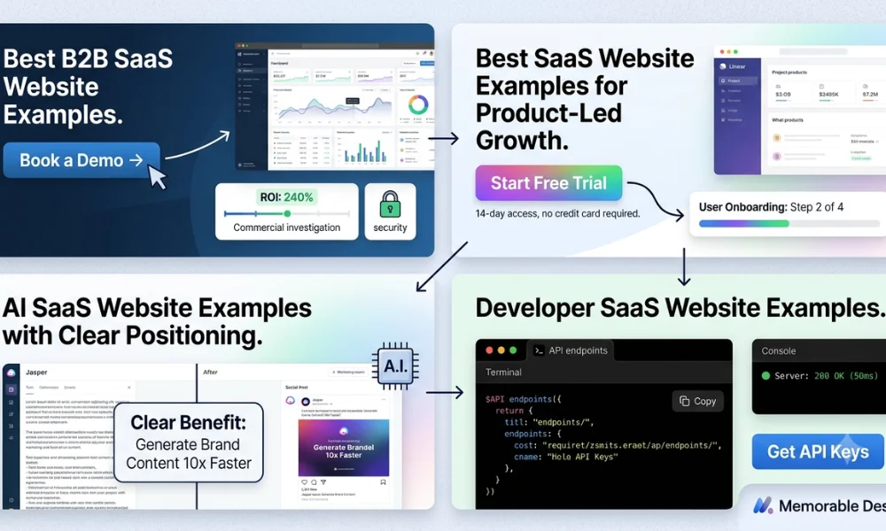 Best SaaS Website Examples for 2026