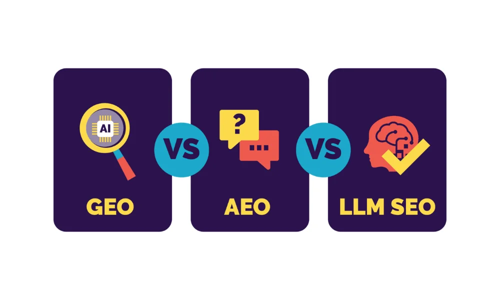 LLM SEO vs Traditional SEO vs GEO SEO