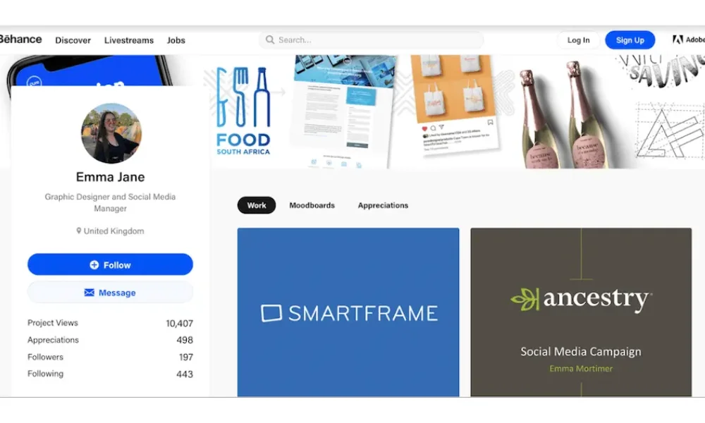 Marketing Portfolio Examples at a Glance