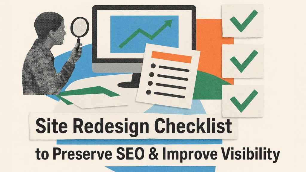 website redesign seo checklist